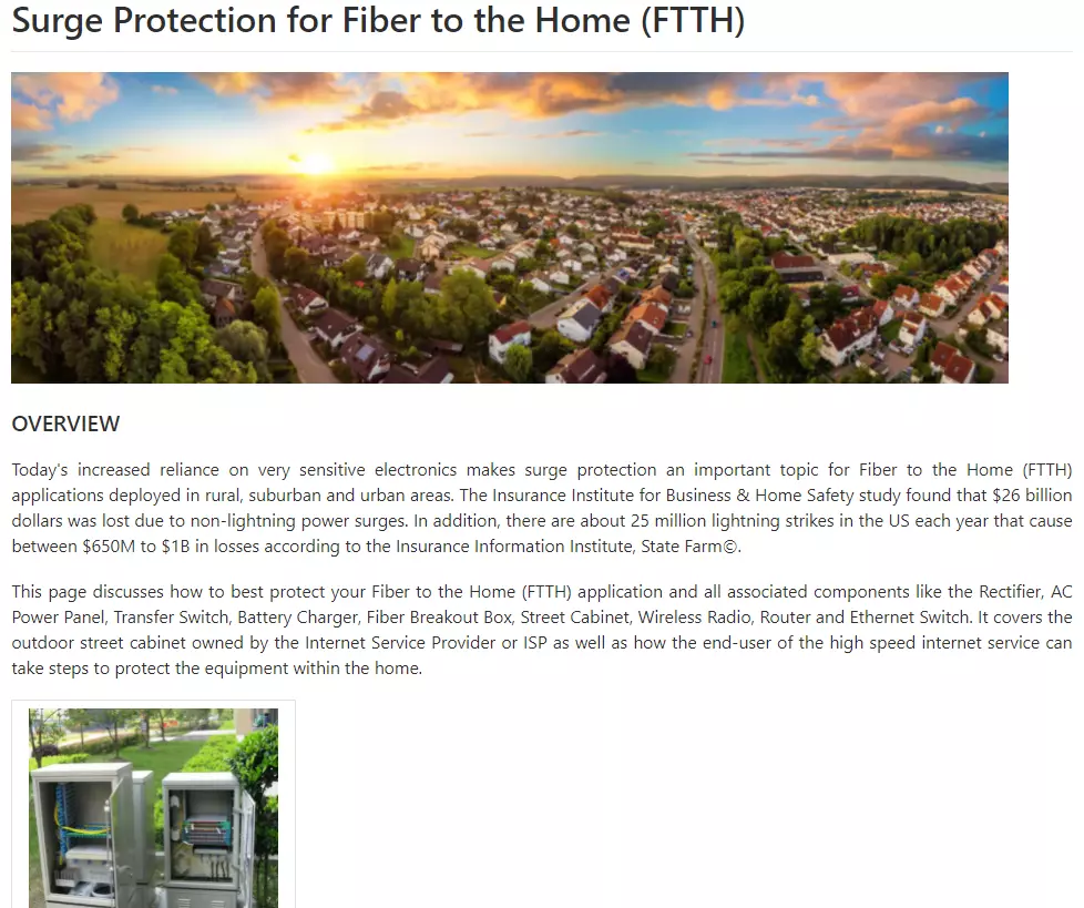 fiber-to-the-home