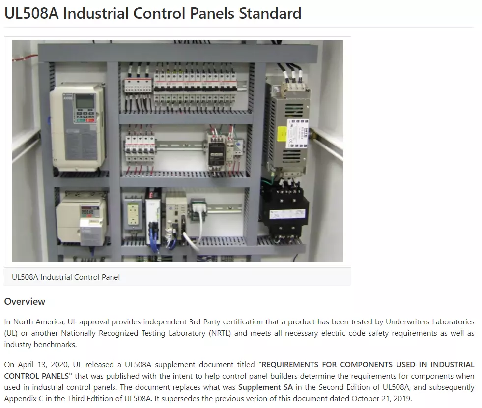 ul508a-industrial-control-panels-standard