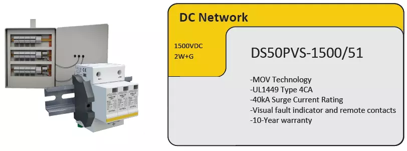 DS50PVS-1500/51 for EV Charging Middle