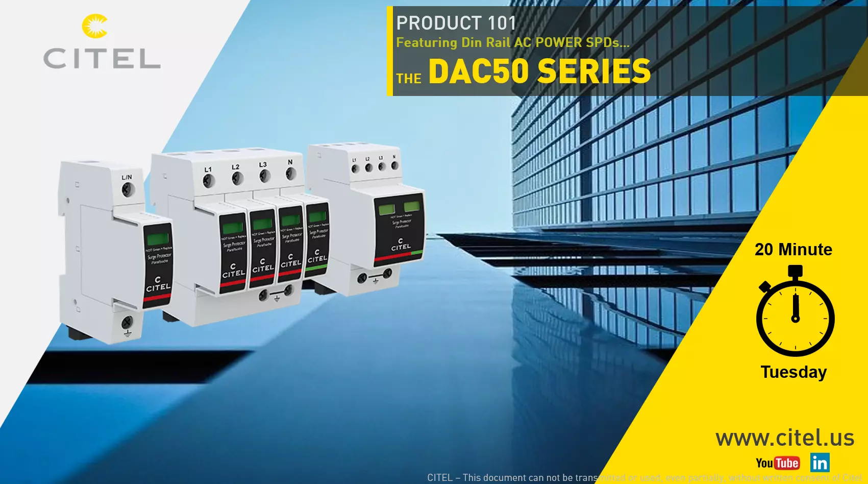 Product Range - DAC 50 Series