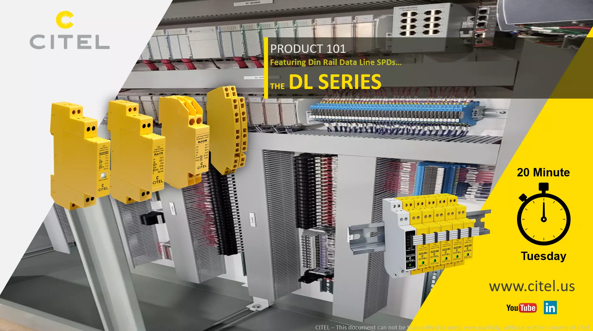 Webinar Product Range DL Series 