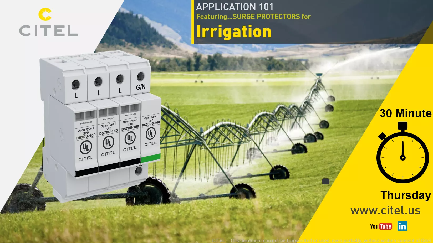 Surge Protection for Irrigation Systems