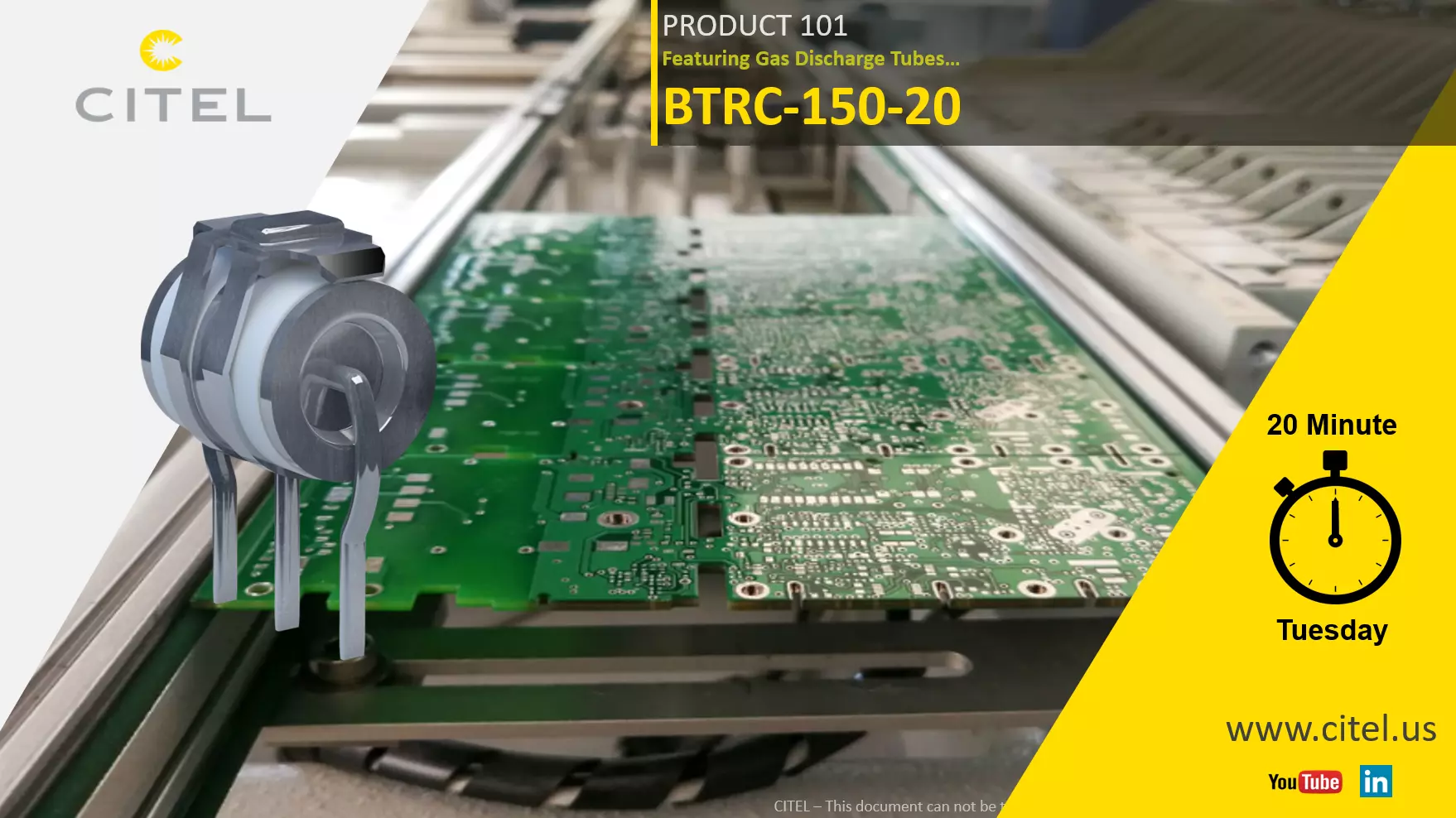 TMT Webinar - Product Highlight – BTRC-150-20 – Registration