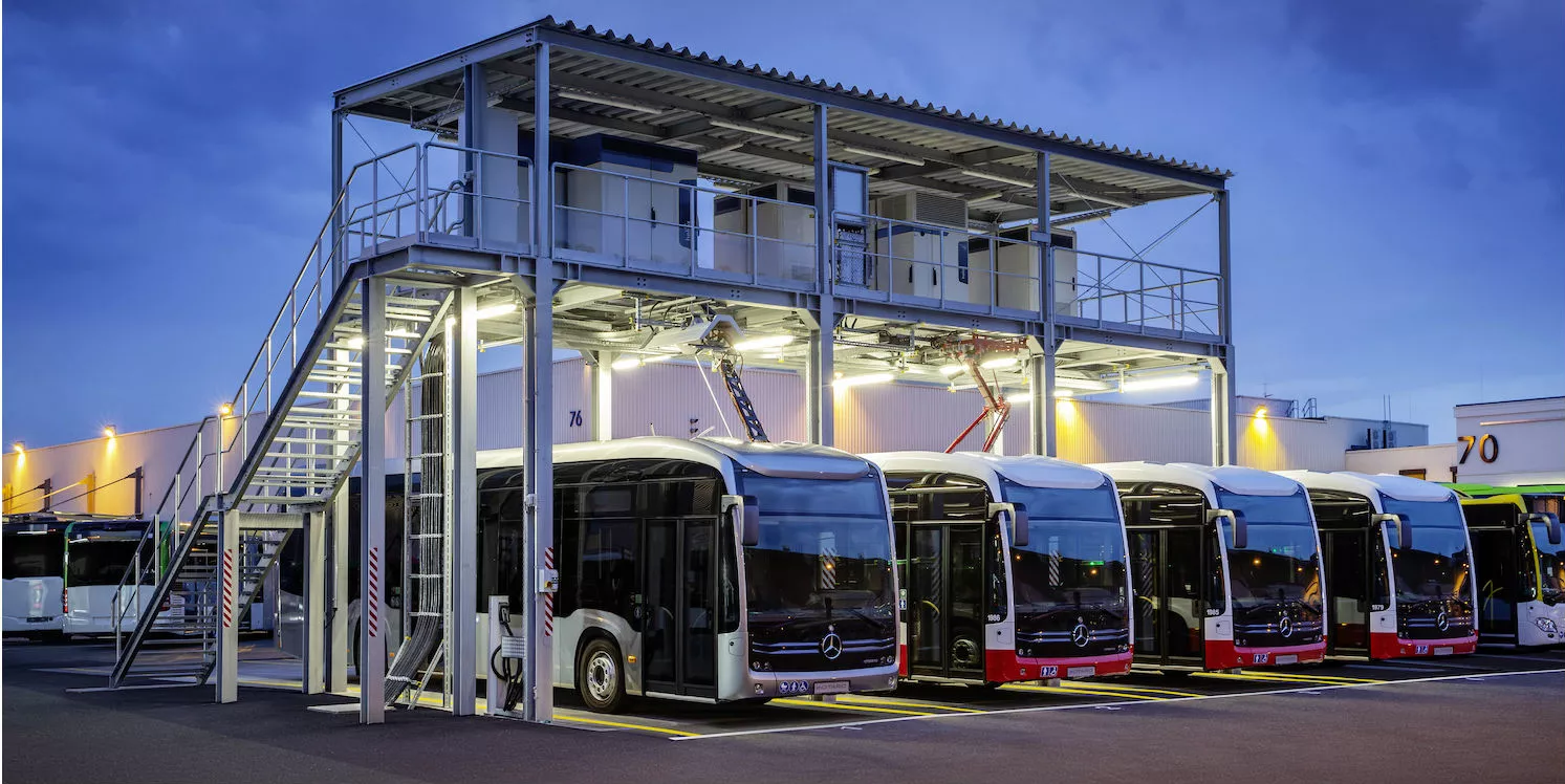 EV Charging Electric Bus eBus