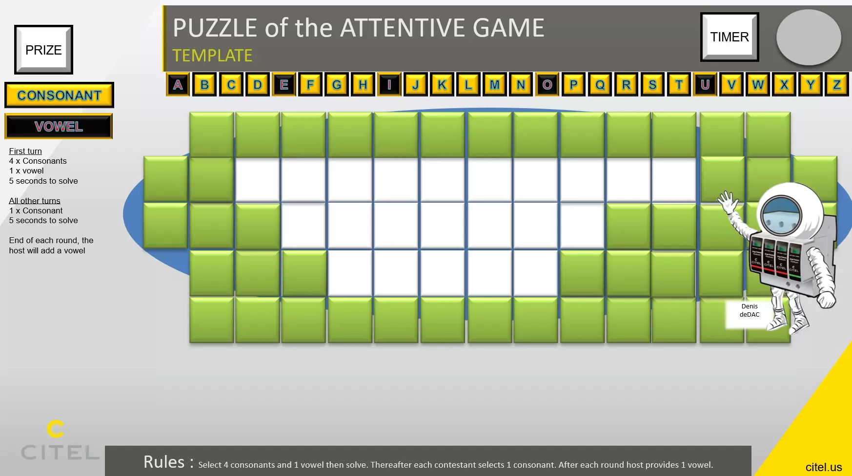 Contest Puzzle of the Attentive