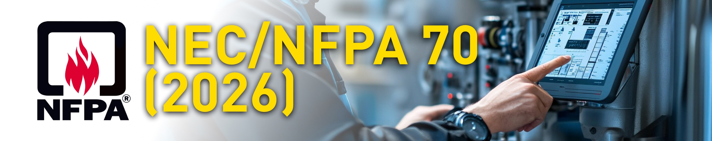 NEC/NFPA 70 web banner